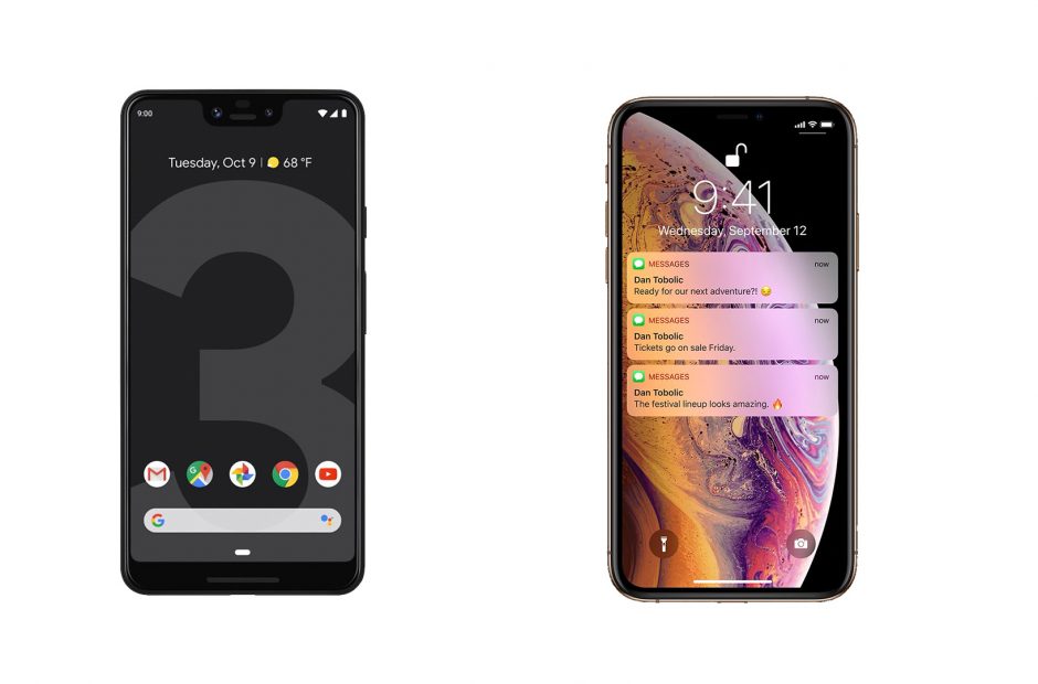 Which one is Better Iphone XS or Google Pixel 3