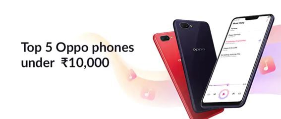 Top 5 Oppo Mobile Phones Under 10000 in India