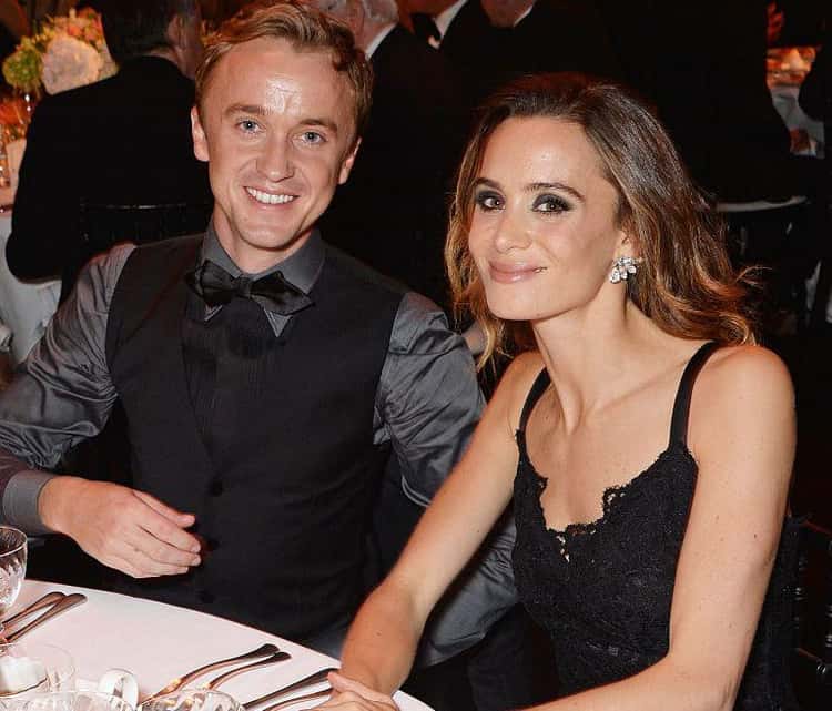 Phoebe Tonkin and Tom Felton