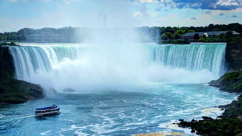 The Amazing Niagara Falls Background 5120x1440p 329