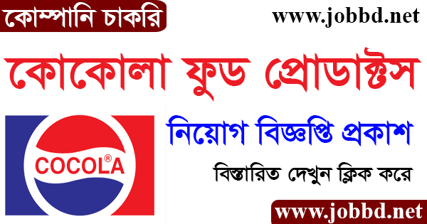 cocola food products ltd. job circular 2017 – bank jobs