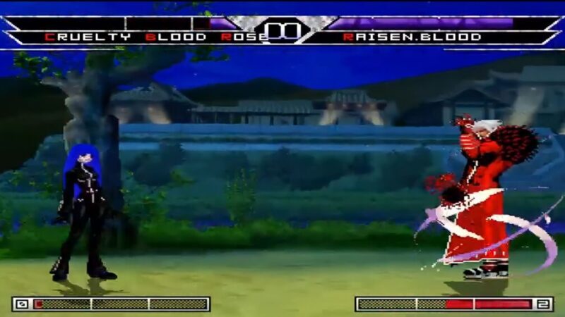 kof mugen cruelty blood rose vs raisen blood