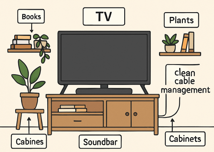 Choosing the Right TV Stand for Your Living Room: Styles, Safety, and Setup Tips